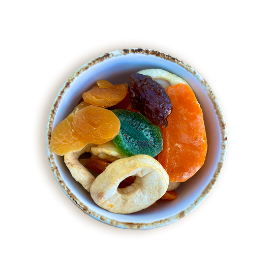 FRUTA MIXTA DESHIDRATADA
