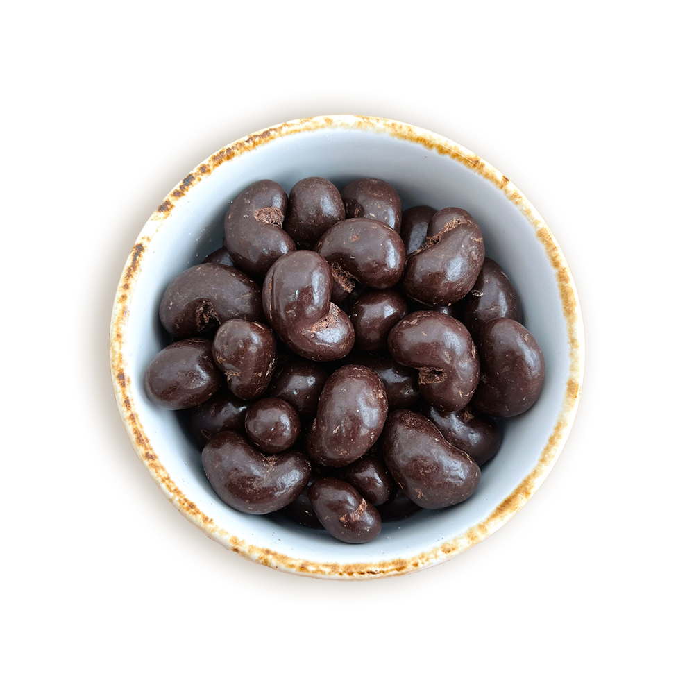 NUEZ DE LA INDIA CON CHOCOLATE SIN AZUCAR