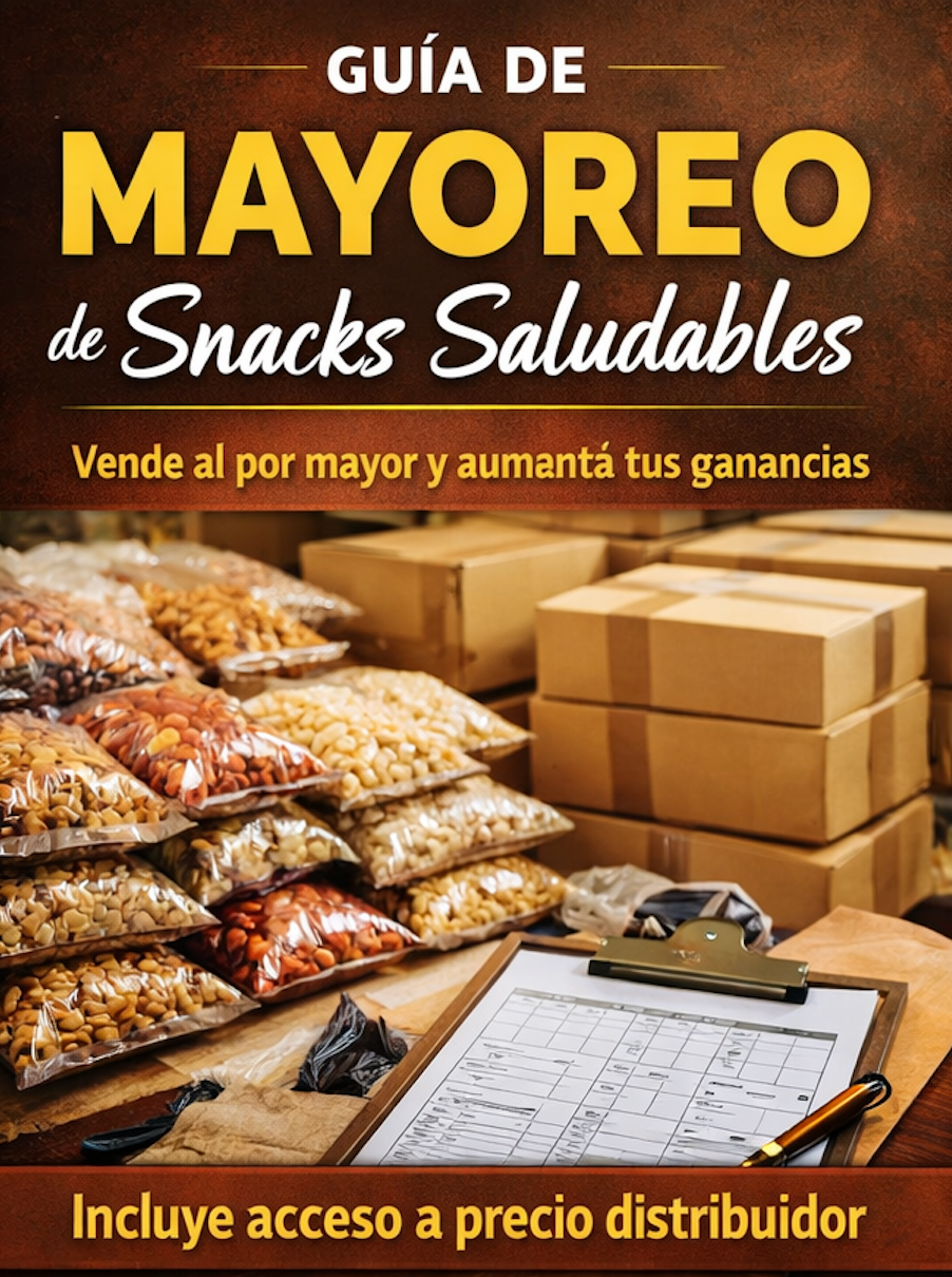 Guia - Vende snacks saludables con margen real