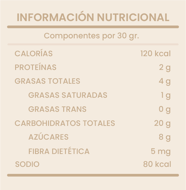 GALLETA DE AVENA