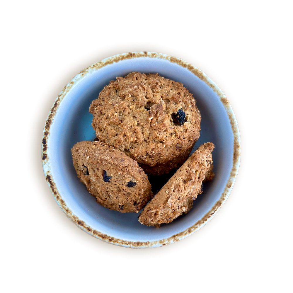 GALLETA DE AVENA CON PASAS